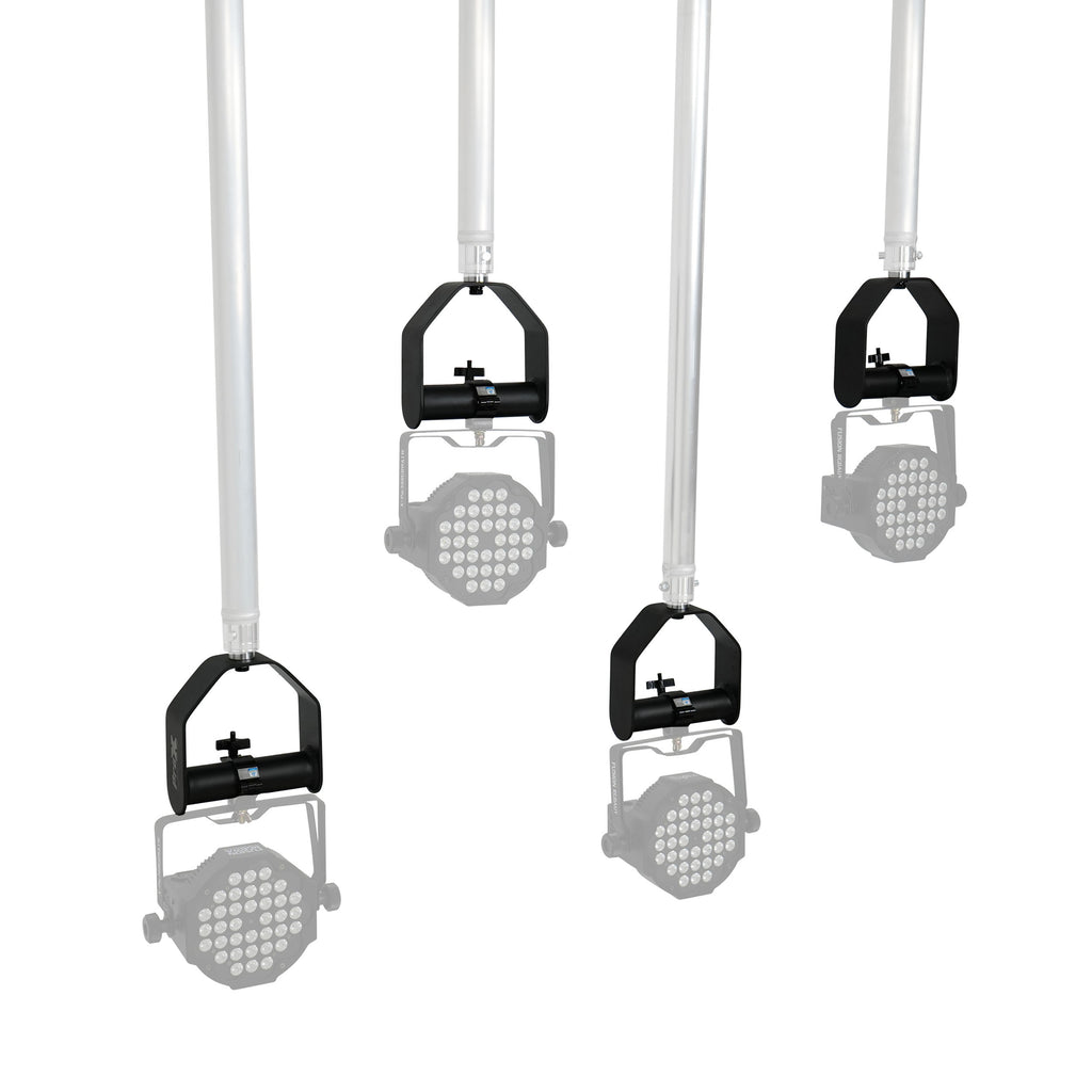 Modular Stirrup Lighting Mount Bracket for F31 1-Point Truss Tube 2" OD Tube 110 lbsSWL