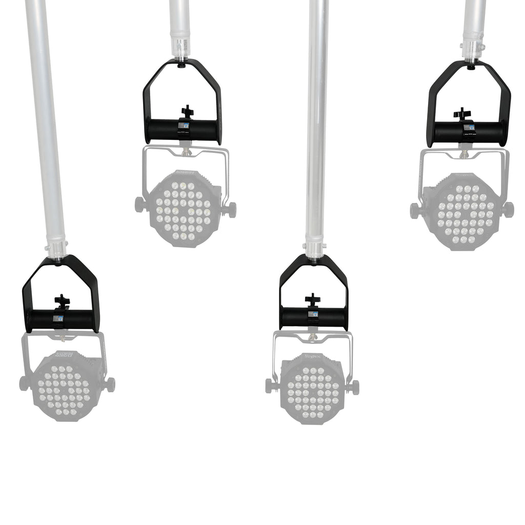 Modular Stirrup Lighting Mount Bracket for F31 1-Point Truss Tube 2" OD Tube 110 lbsSWL