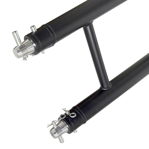 1.64 Ft. (0.50m) F32 I-Beam Vertical or Horizontal Linear Segment Truss 2mm Wall in BLACK