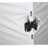 Flex Totem TV - 3ft to 6ft Height Adjustable Totem Stand Incl. TV Mount, Foldable Base Plate and Speaker Stud