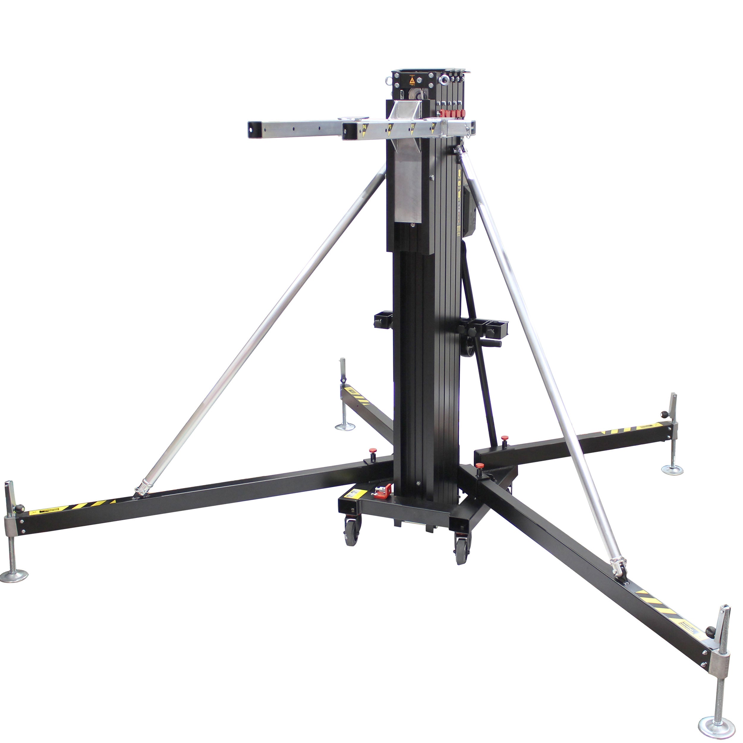 FANTEK Spain Compact Front Loading Lifting Line Array Systems Tower 728 lbs Cap Max Height 19.52ft Incl Line Array Adapter