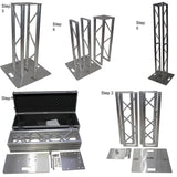 Flex Tower Totem Package - Adjustable 6.56ft or 3.28ft With Road Case
