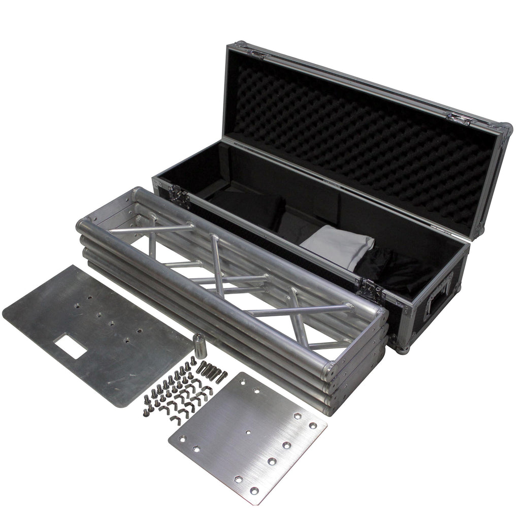 Flex Tower Totem Package - Adjustable 6.56ft or 3.28ft With Road Case