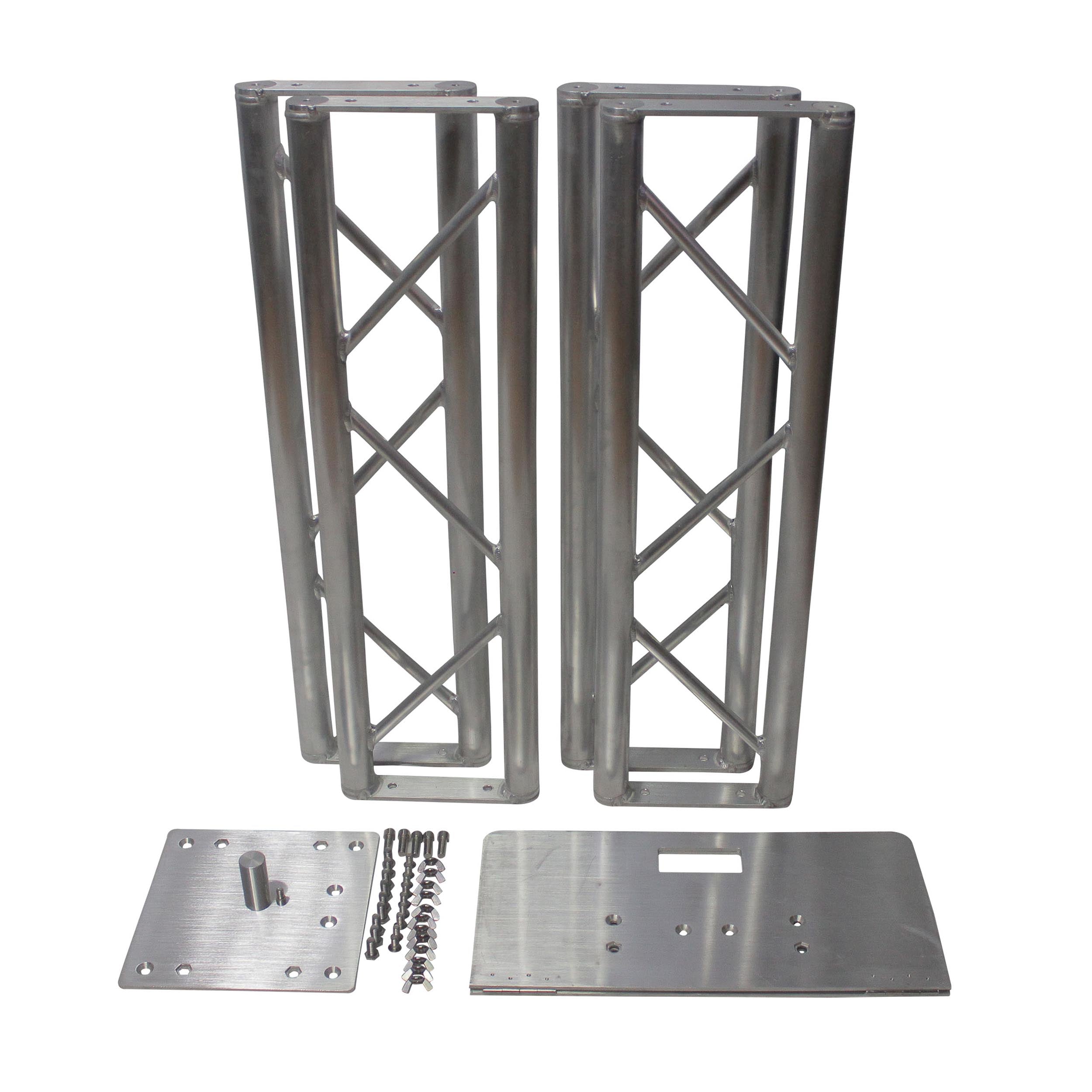 Flex Tower Totem Package - Adjustable 6.56ft or 3.28ft With Road Case