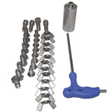 Flex Tower Totem Package - Adjustable 6.56ft or 3.28ft With Soft Carrying Bag