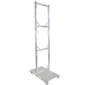 Truss Modular 3X Rapid U Grid Trio Package for Lighting - Moving Heads W-Rolling Aluminum Baseplate