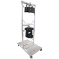 Truss Modular 2X Rapid U Grid Dual Package for Lighting - Moving Heads W-Rolling Aluminum Baseplate