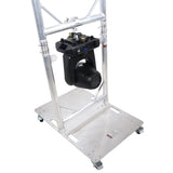 Truss Modular 3X Rapid U Grid Trio Package for Lighting - Moving Heads W-Rolling Aluminum Baseplate