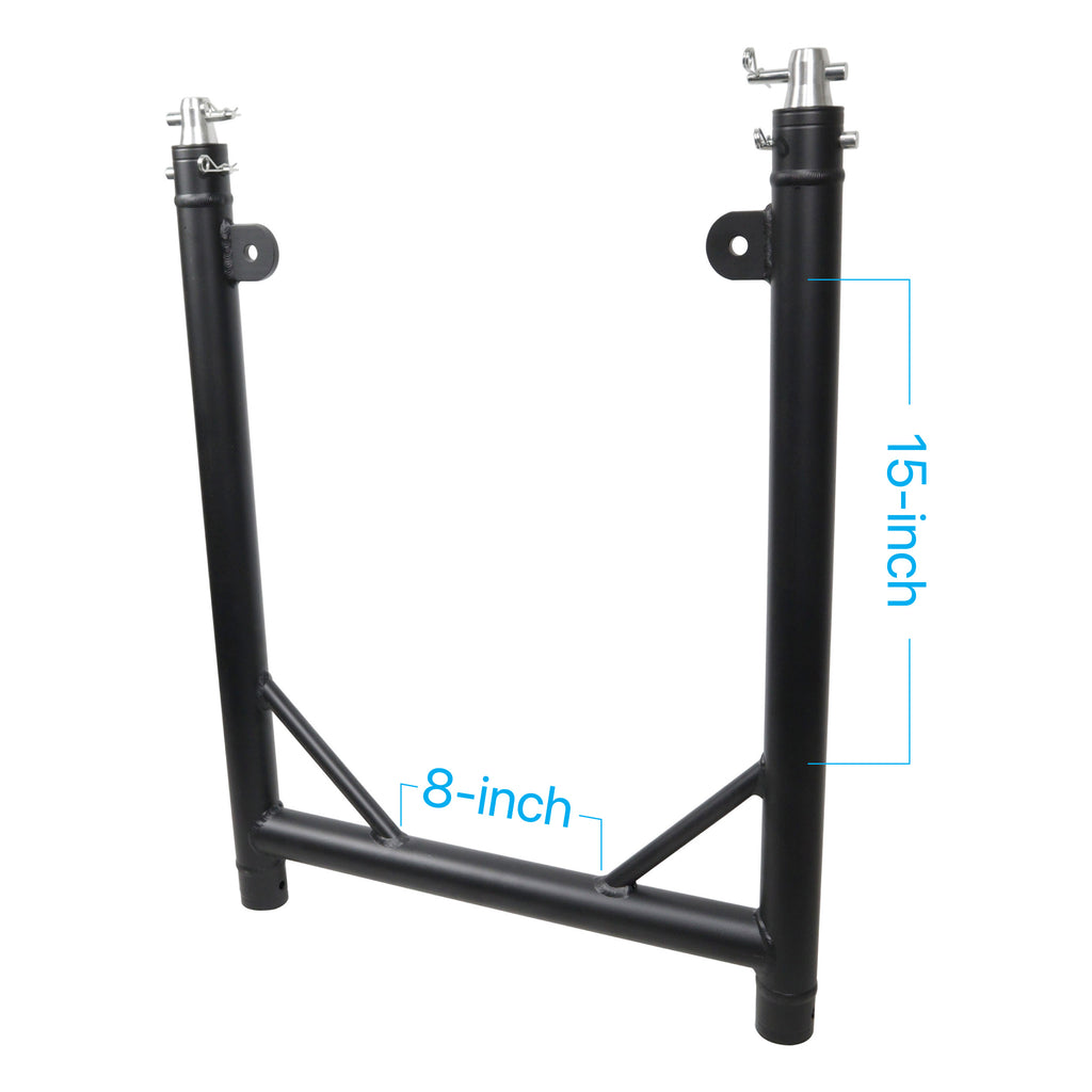 30 x 24 in. U Shape Module for ProX XT-GRU Rapid Grid Modular System | Black Finish
