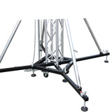 Single 3 Ft. Outrigger Support Brace for Leveling Ground Support Truss Tower Base