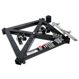 Universal Vertical Tower Truss Ground Support Base on Wheels with Leveling Jacks for F34, F44 and 12" Bolt truss