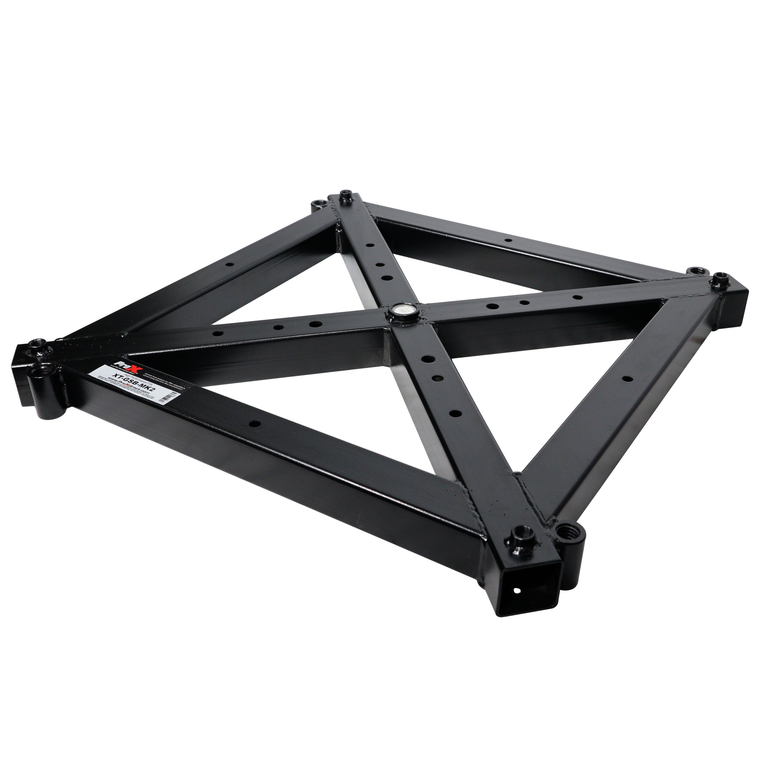 Universal Vertical Tower Truss Ground Support Base on Wheels with Leveling Jacks for F34, F44 and 12" Bolt truss