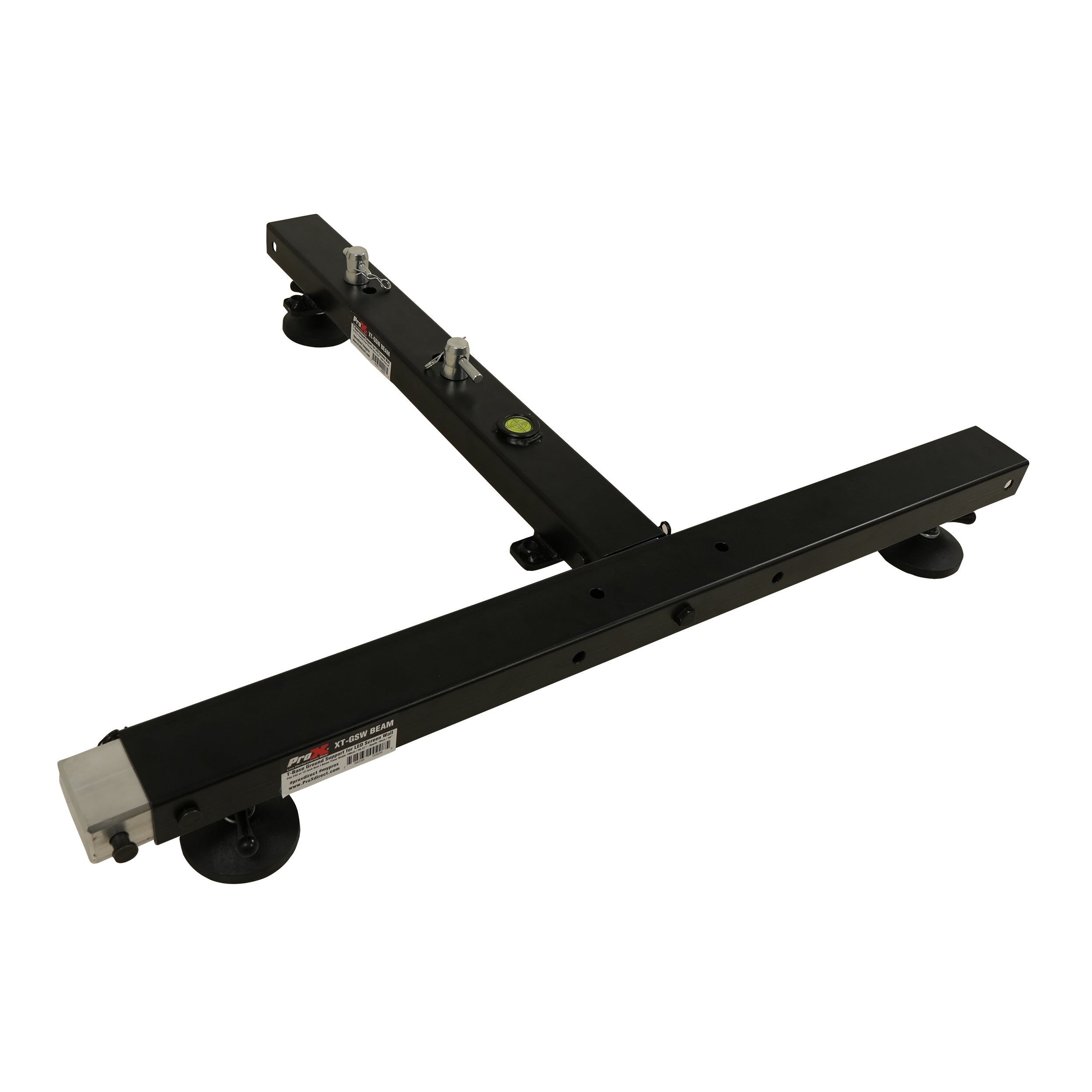 Ground Support Stabilizing 1M / 3.28ft T-Base for LED Screen Wall Stacking for I-Beam F32 or12" Bolted I-Beam Truss Segments