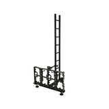 Ground Support Stabilizing 1M / 3.28ft T-Base for LED Screen Wall Stacking for I-Beam F32 or12" Bolted I-Beam Truss Segments