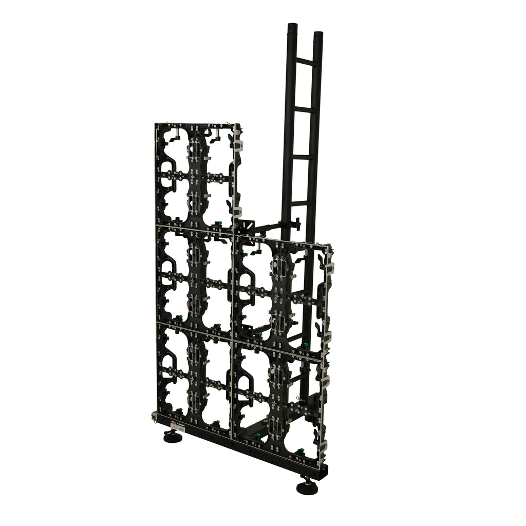 Ground Support Stabilizing 1M / 3.28ft T-Base for LED Screen Wall Stacking for I-Beam F32 or12" Bolted I-Beam Truss Segments