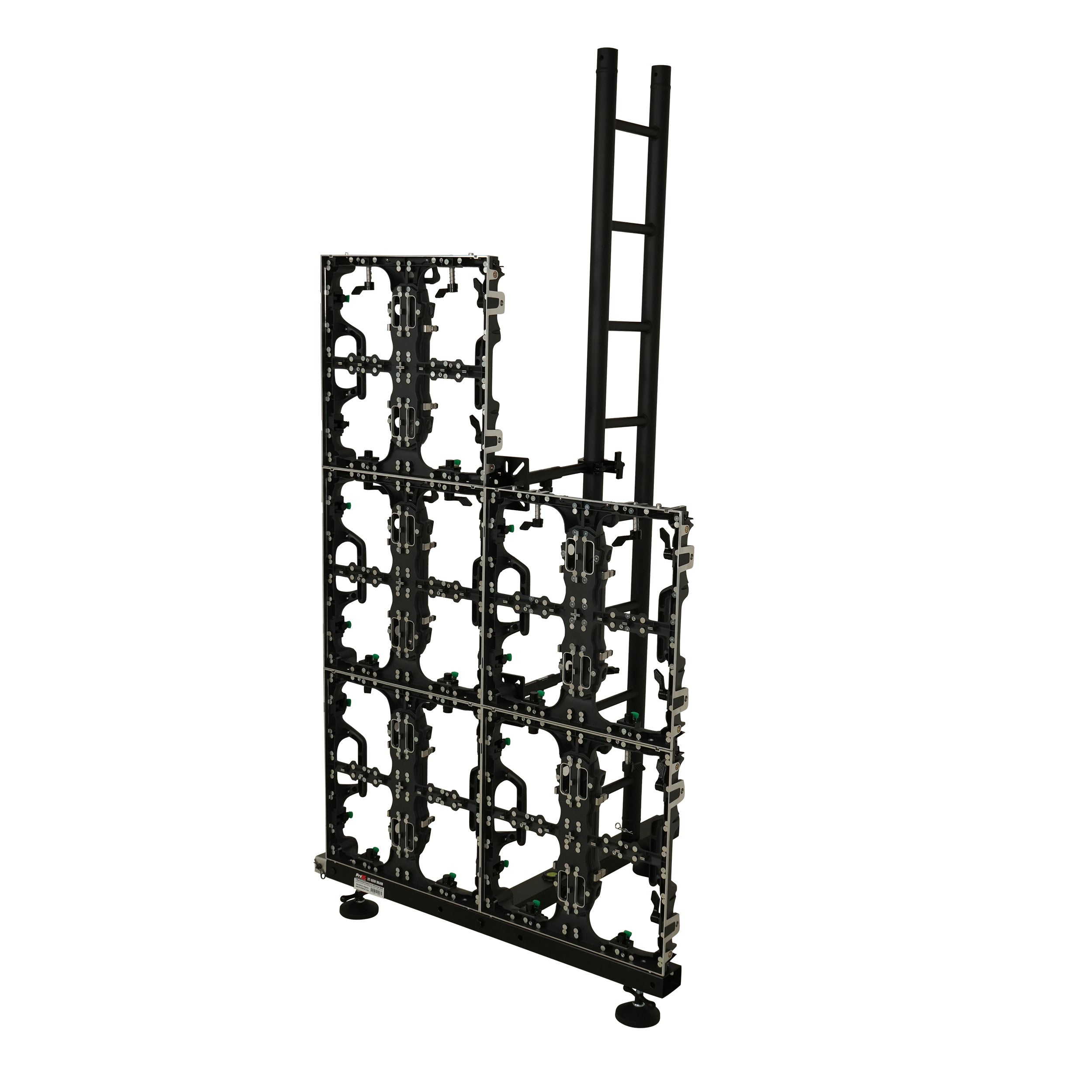 Ground Support Stabilizing 1M / 3.28ft T-Base for LED Screen Wall Stacking for I-Beam F32 or12" Bolted I-Beam Truss Segments