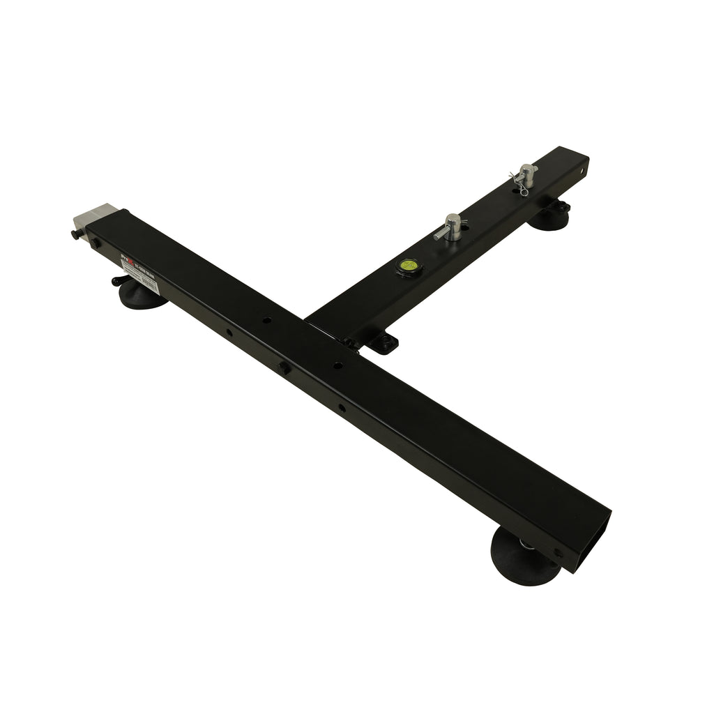 Ground Support Stabilizing 1M / 3.28ft T-Base for LED Screen Wall Stacking for I-Beam F32 or12" Bolted I-Beam Truss Segments