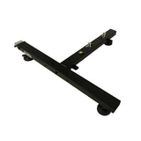 Ground Support Stabilizing 1M / 3.28ft T-Base for LED Screen Wall Stacking for I-Beam F32 or12" Bolted I-Beam Truss Segments