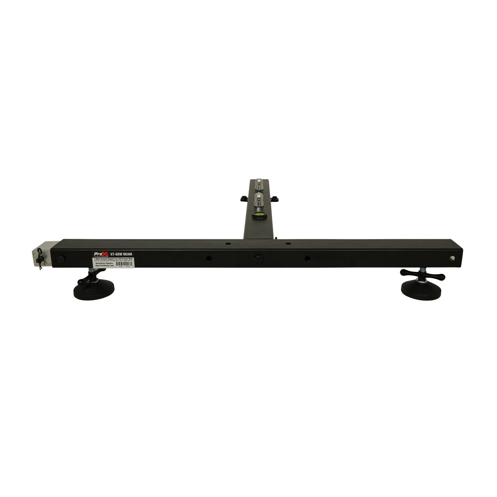 Ground Support Stabilizing 1M / 3.28ft T-Base for LED Screen Wall Stacking for I-Beam F32 or12" Bolted I-Beam Truss Segments