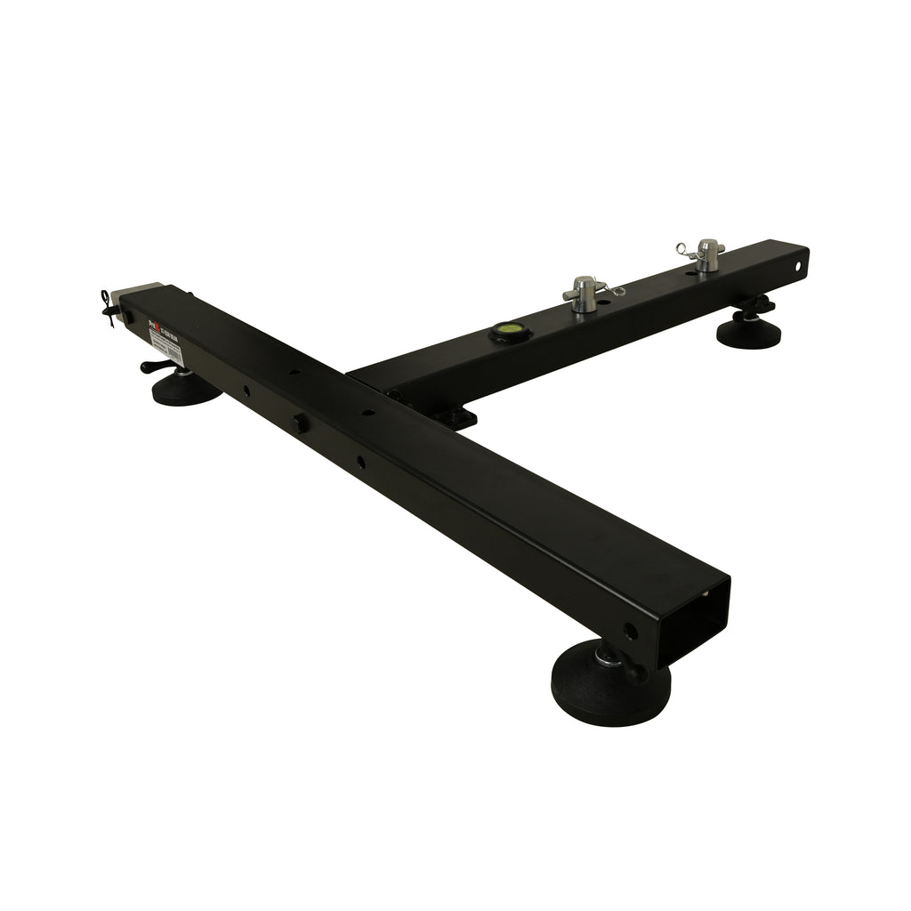Ground Support Stabilizing 1M / 3.28ft T-Base for LED Screen Wall Stacking for I-Beam F32 or12" Bolted I-Beam Truss Segments