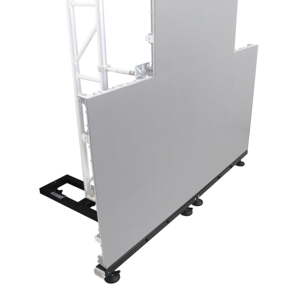 Ground Support Stabilizing 1M / 3.28ft T-Base for LED Screen Wall Stacking for F32 or 12-inch Bolt Truss Segments