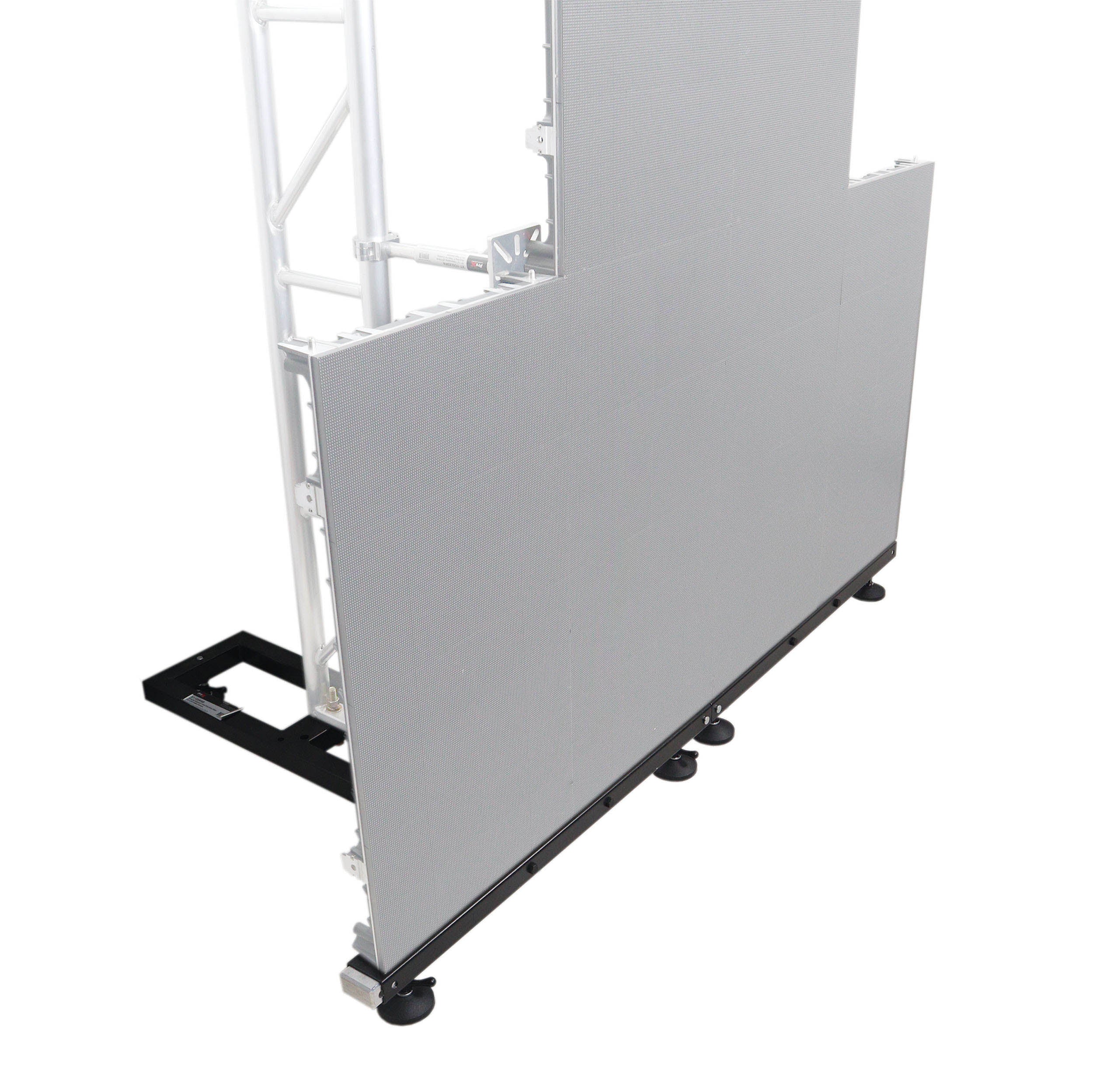 Ground Support Stabilizing 1M / 3.28ft T-Base for LED Screen Wall Stacking for F32 or 12-inch Bolt Truss Segments