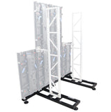 Ground Support Stabilizing 1M / 3.28ft T-Base for LED Screen Wall Stacking for F32 or 12-inch Bolt Truss Segments