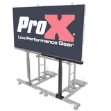 LED Panel Ground Support Stand, Adjustable Height 24-40", Works with XT-GSWSB MK2 - Steel Multi-Linkable System