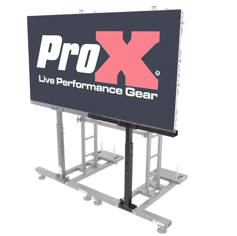 LED Panel Ground Support Stand, Adjustable Height 24-40", Works with XT-GSWSB MK2 - Steel Multi-Linkable System