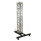 Ground Support Stabilizing 1M / 3.28ft T-Base for LED Screen Wall Stacking for F32 or 12-inch Bolt Truss Segments