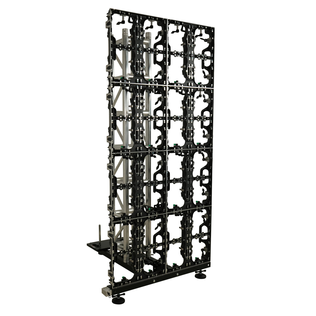 Ground Support Stabilizing 1M / 3.28ft T-Base for LED Screen Wall Stacking for F32 or 12-inch Bolt Truss Segments