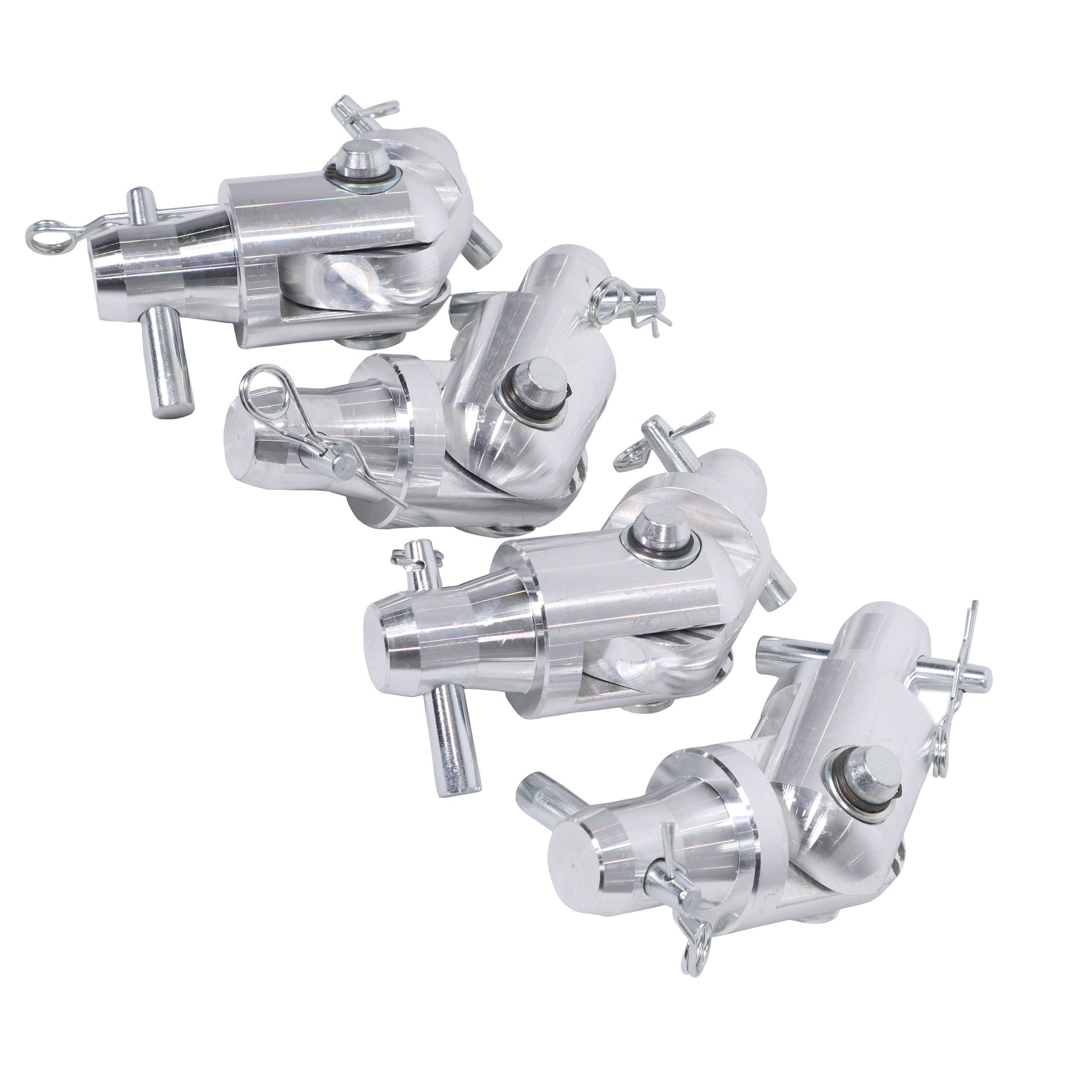 Pack of 4 Conical Tube Ground Support Post towers Male to Male Hinge Joint Fits F31 F32 F34