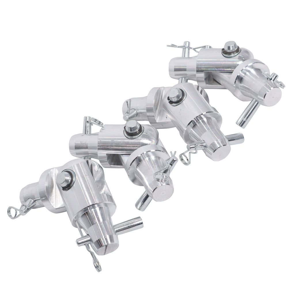Pack of 4 Conical Tube Ground Support Post towers Male to Male Hinge Joint Fits F31 F32 F34