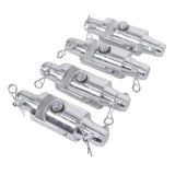 Pack of 4 Conical Tube Ground Support Post towers Male to Male Hinge Joint Fits F31 F32 F34