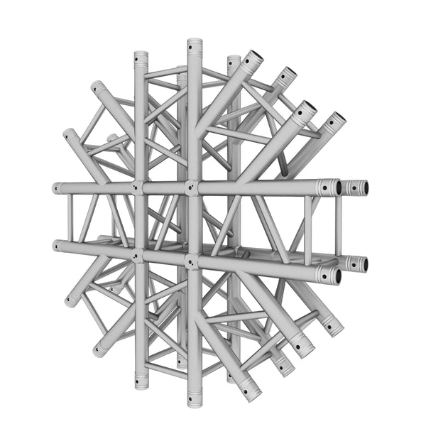 8-Way + 2-way Top Bottom Spider Lighting Junction Box - Spider Shaped Truss for F34 Conical Truss