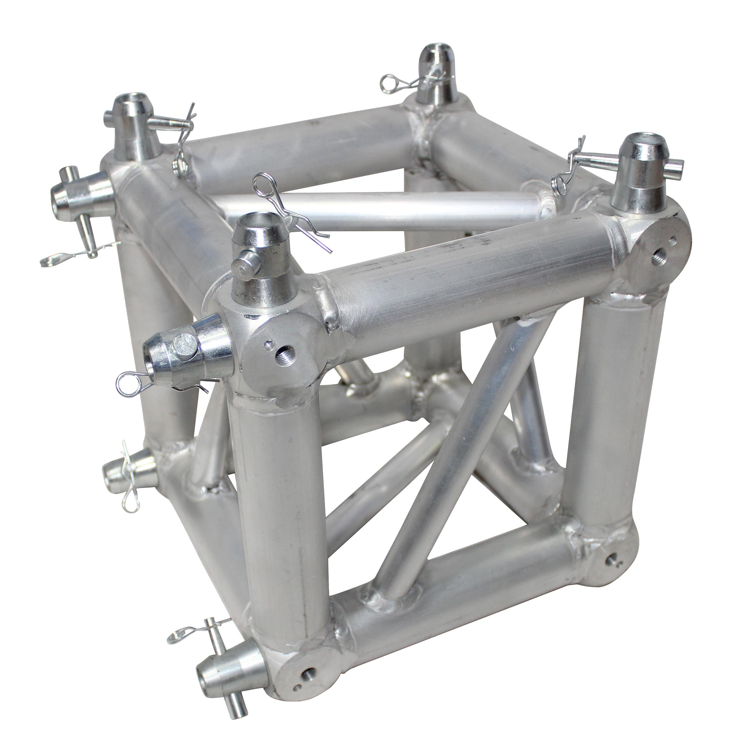 6 Way Square Truss Junction Block - Includes 2 Way 8 Half Conical Couplers