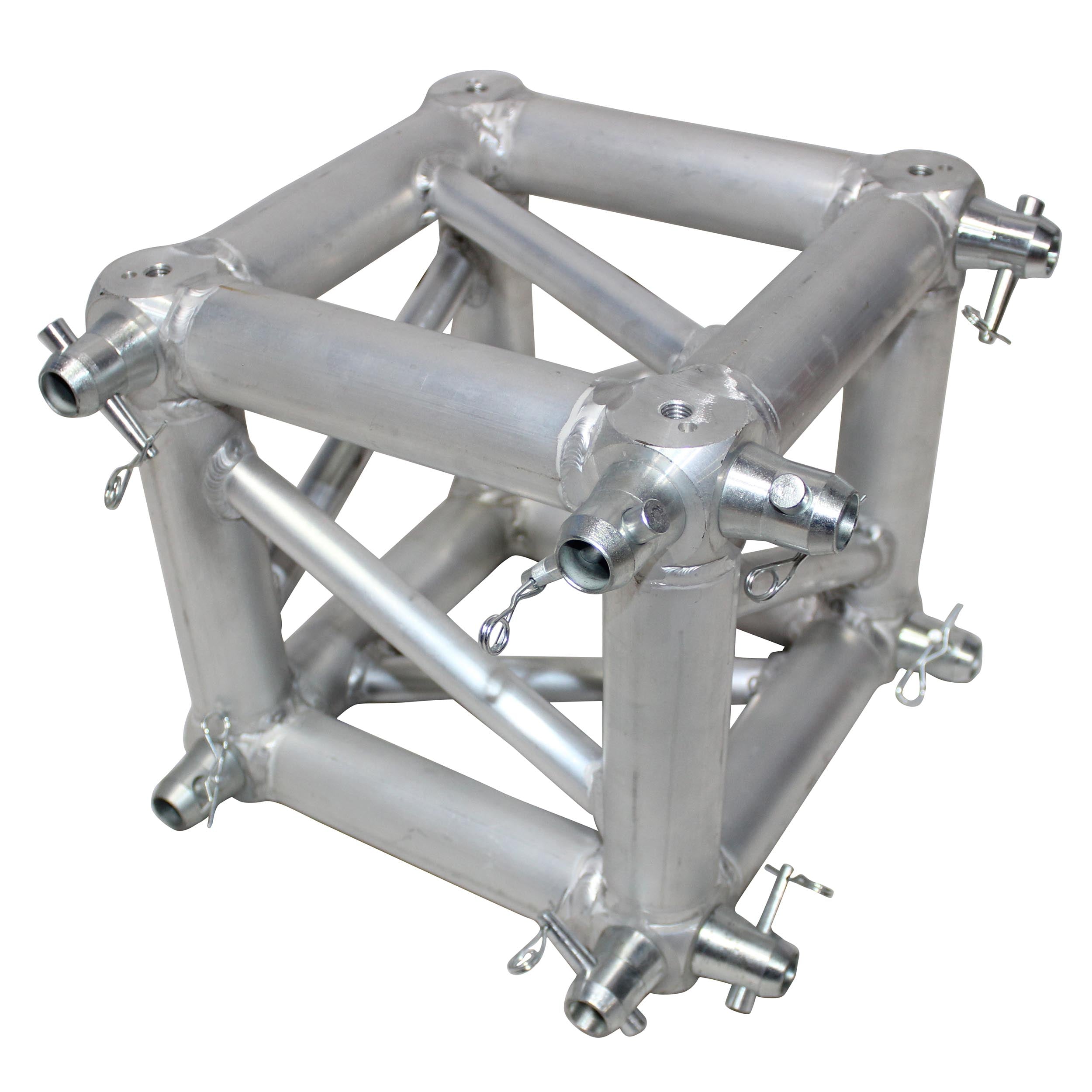 6 Way Square Truss Junction Block - Includes 2 Way 8 Half Conical Couplers
