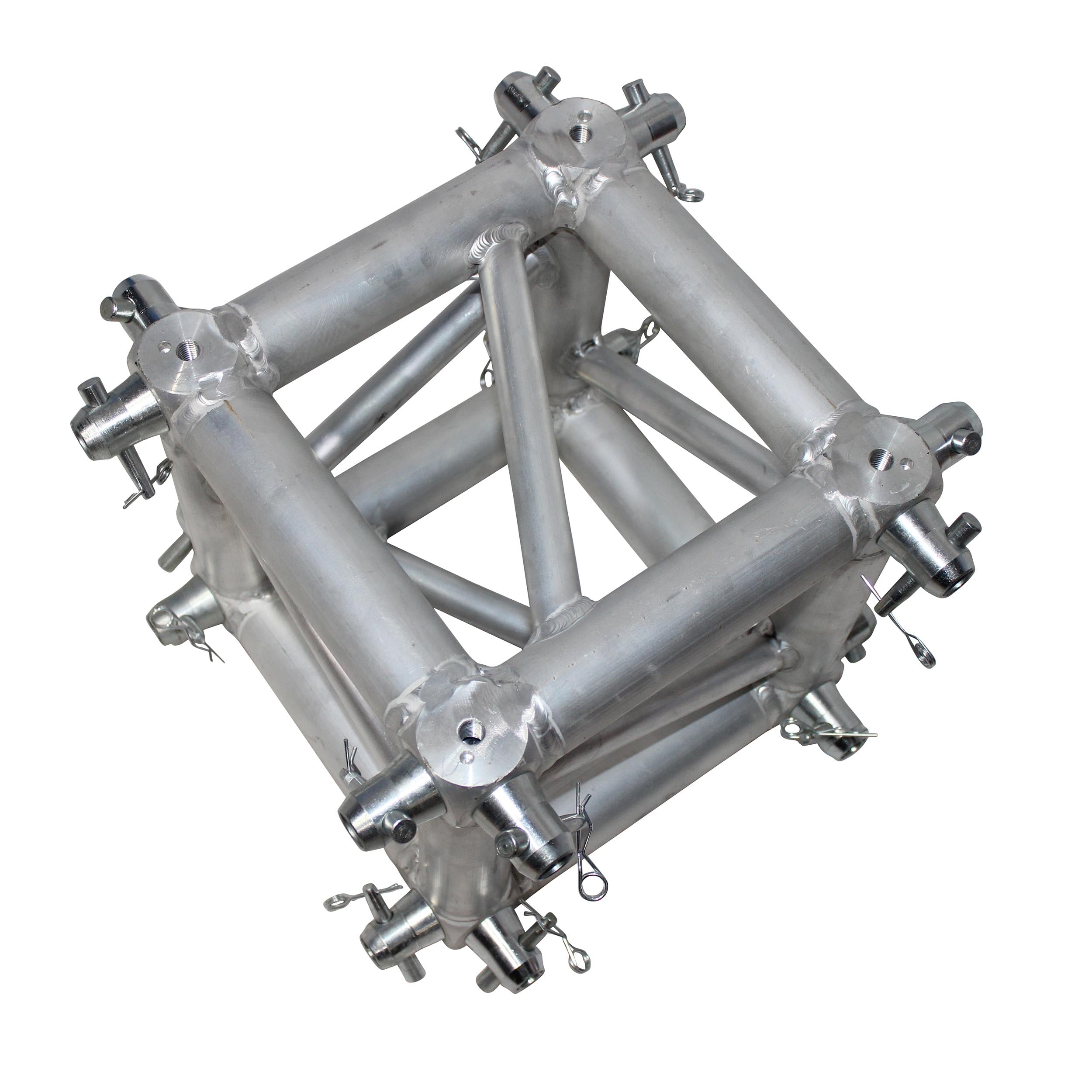6 Way Square Truss Junction Block - Includes 4 Way 16 Half Conical Couplers