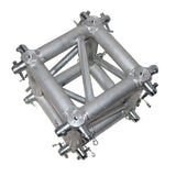 6 Way Square Truss Junction Block - Includes 4 Way 16 Half Conical Couplers