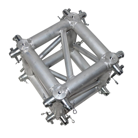 6 Way Square Truss Junction Block - Includes 4 Way 16 Half Conical Couplers
