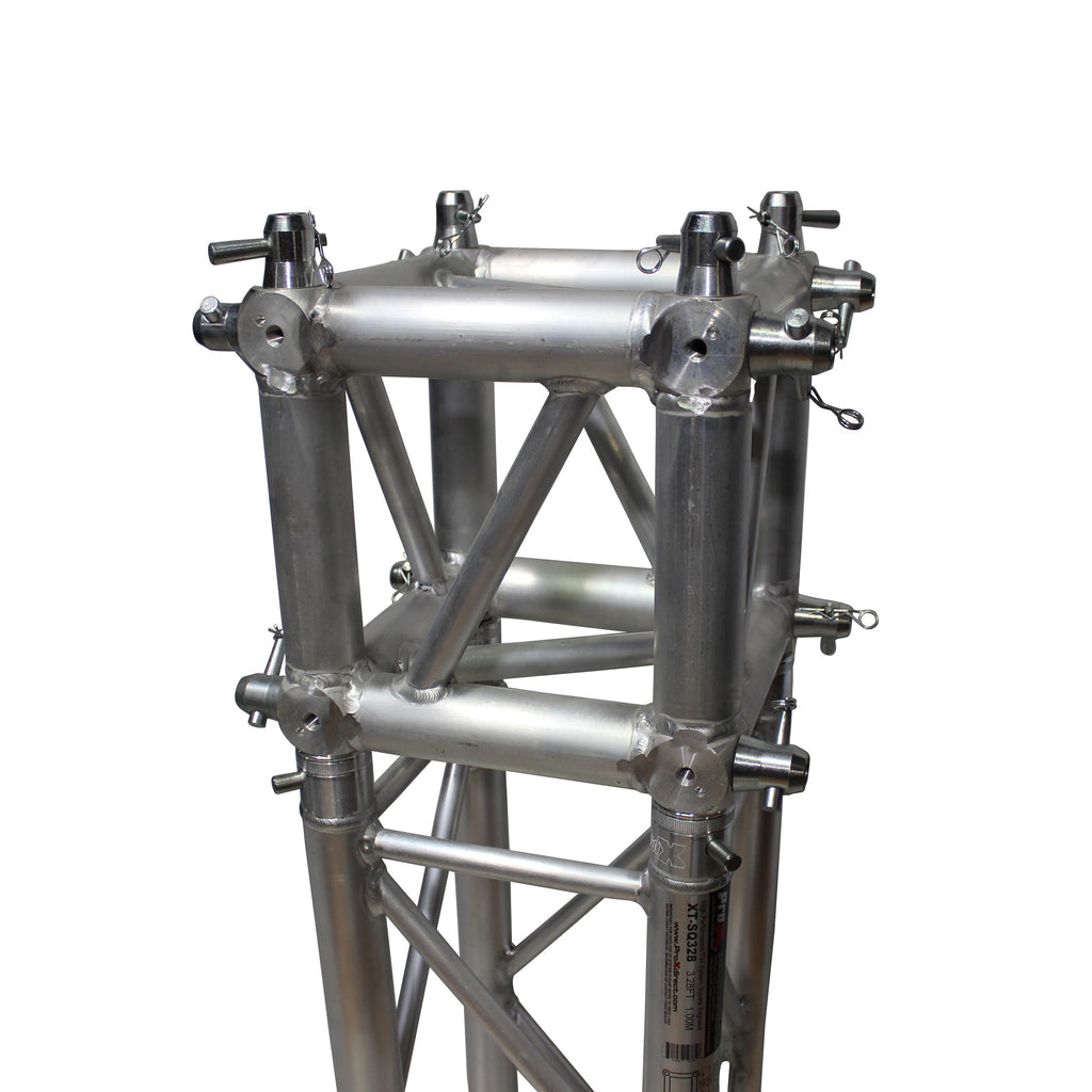 6 Way Square Truss Junction Block - Includes 4 Way 16 Half Conical Couplers