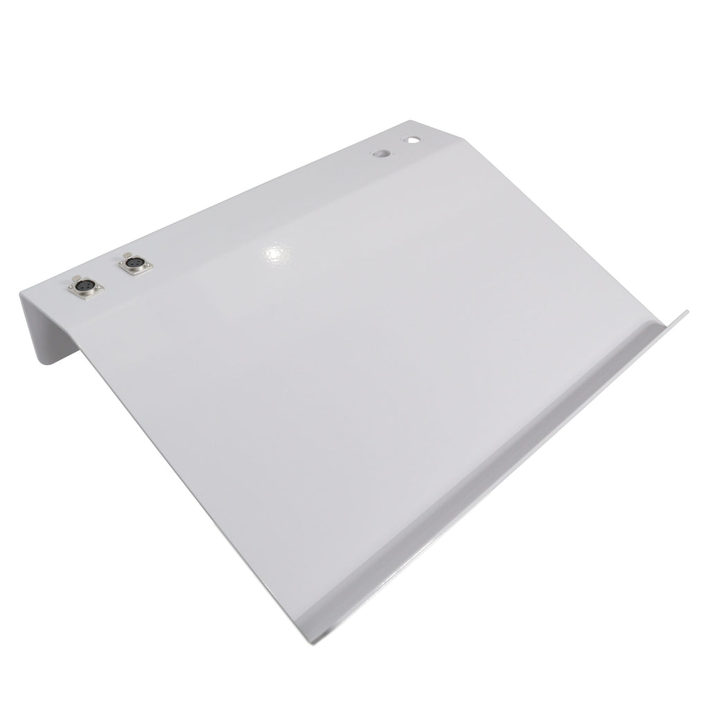 Truss Lectern 24" White Finish Aluminum Fits F34 w/ 4x Punched for D-Series Connectors