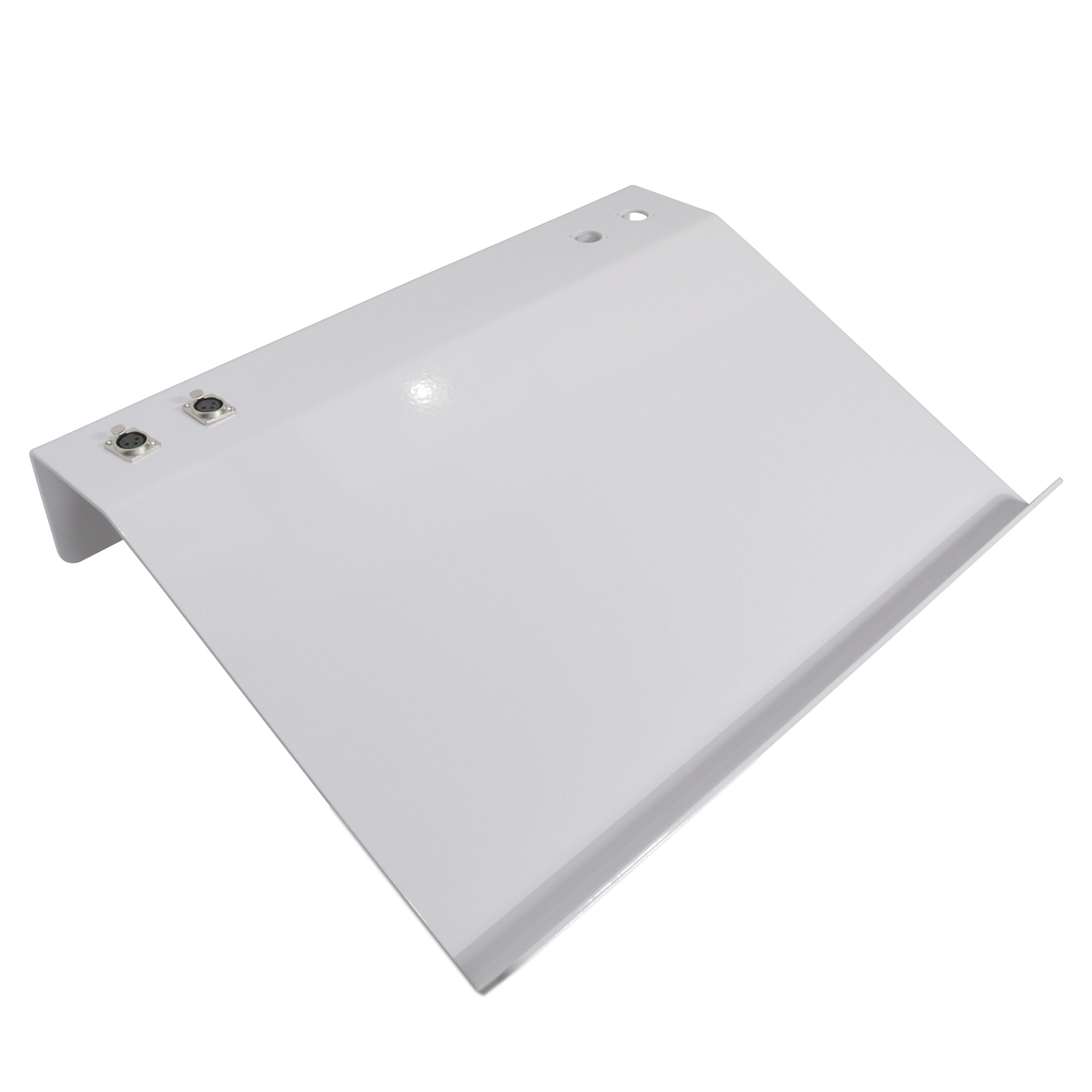 Truss Lectern 24" White Finish Aluminum Fits F34 w/ 4x Punched for D-Series Connectors