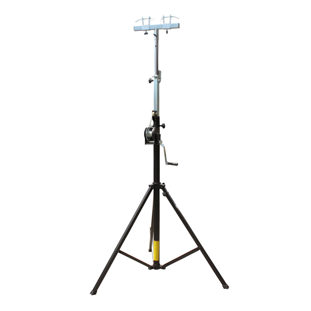 14 Ft Heavy-duty Lighting Crank Truss Stage Stand Includes T-Adapter Truss Mount 200 lbs Capacity