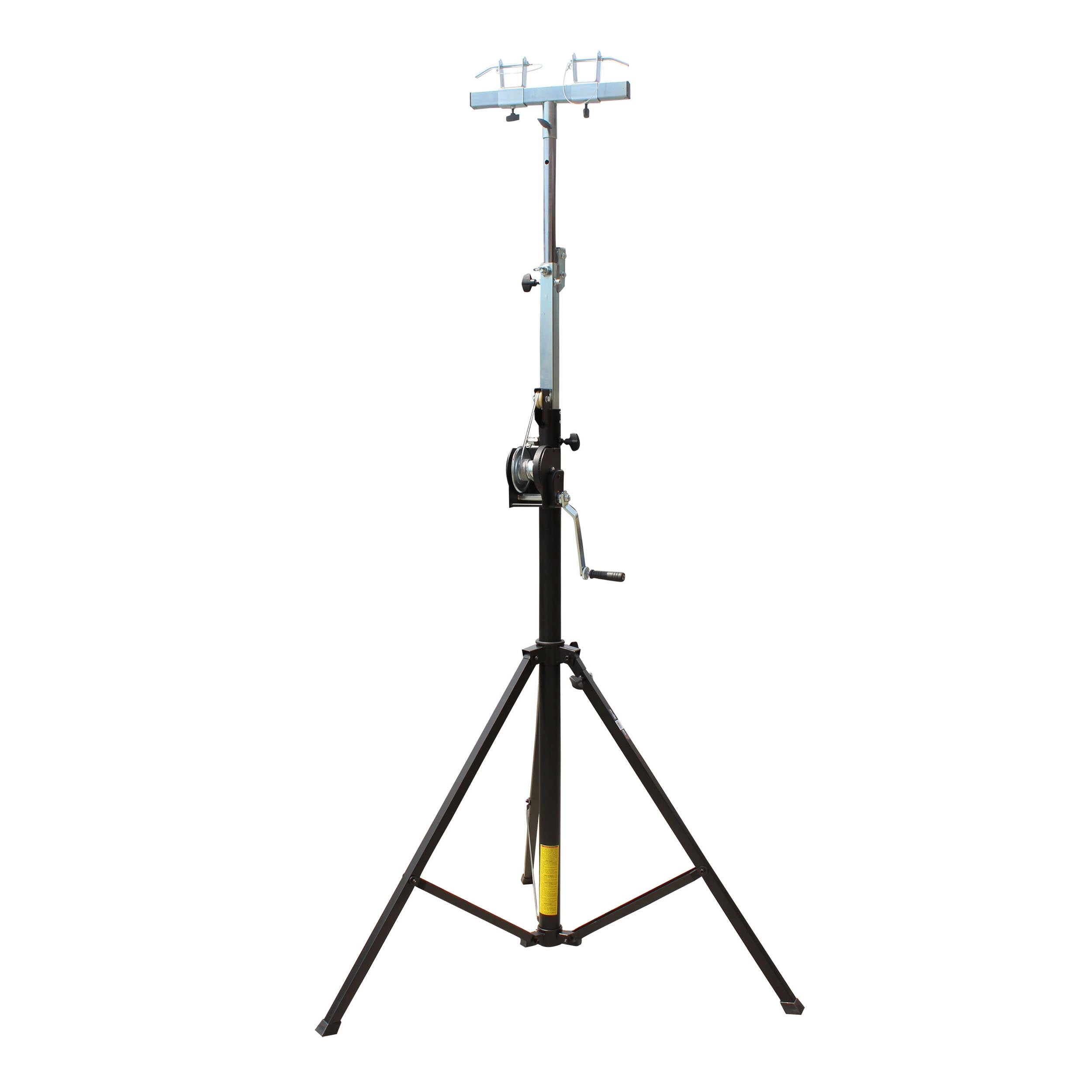 14 Ft Heavy-duty Lighting Crank Truss Stage Stand Includes T-Adapter Truss Mount 200 lbs Capacity