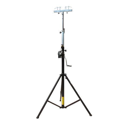 14 Ft Heavy-duty Lighting Crank Truss Stage Stand Includes T-Adapter Truss Mount 200 lbs Capacity