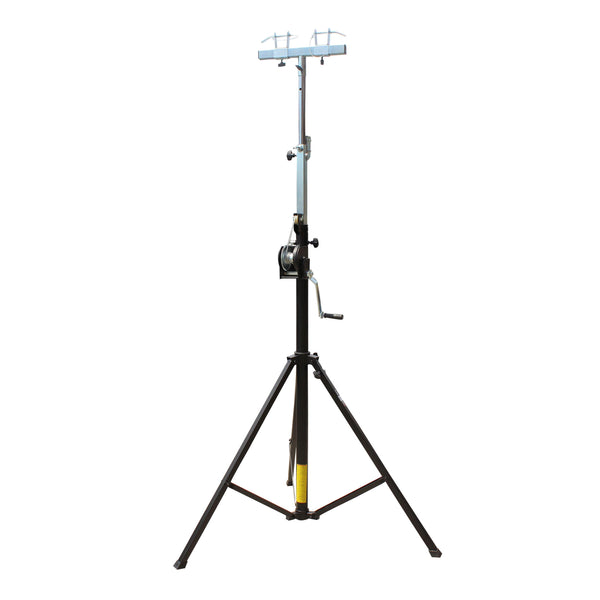 14 Ft Heavy-duty Lighting Crank Truss Stage Stand Includes T-Adapter Truss Mount 200 lbs Capacity