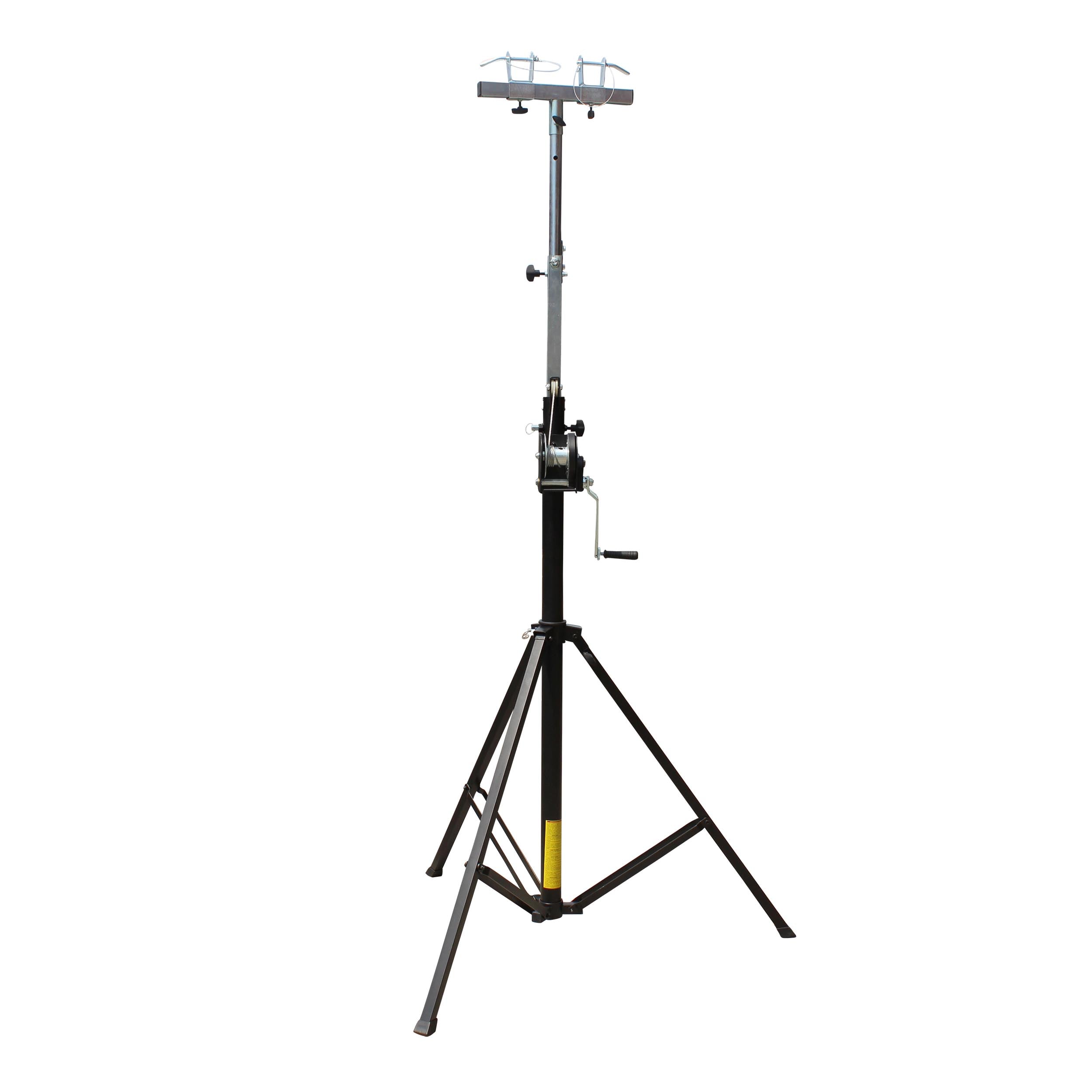 14 Ft Heavy-duty Lighting Crank Truss Stage Stand Includes T-Adapter Truss Mount 200 lbs Capacity