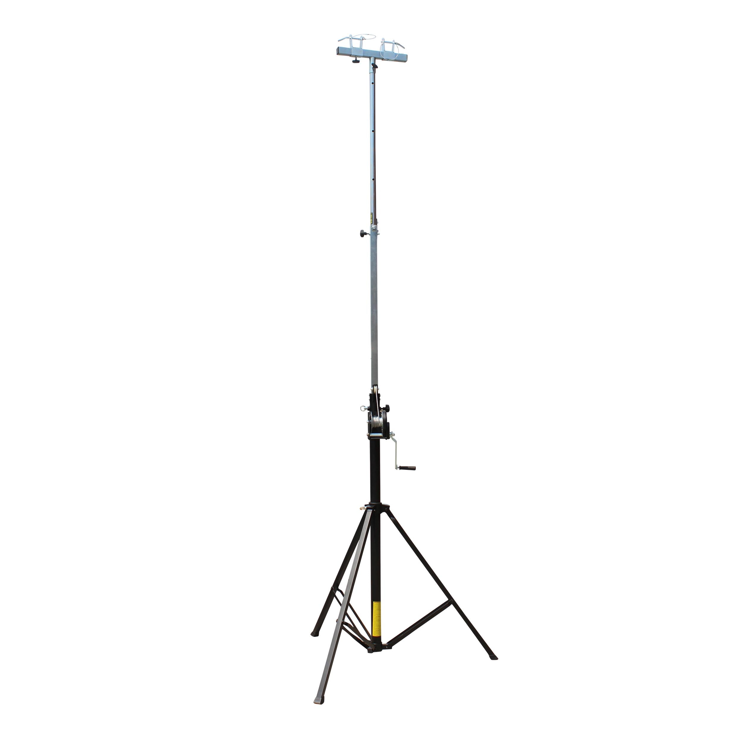 14 Ft Heavy-duty Lighting Crank Truss Stage Stand Includes T-Adapter Truss Mount 200 lbs Capacity