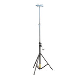 14 Ft Heavy-duty Lighting Crank Truss Stage Stand Includes T-Adapter Truss Mount 200 lbs Capacity
